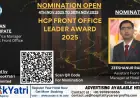 Zeeshanur Rahman, Assistant Front Office Manager at Hotel Olive by Embassy, Nominated for HCP Front Office Leader Award 2025