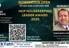 Sudhanshu Upadhyay, Executive Housekeeper of The Centrum Hotel Lucknow, Nominated for HCP Housekeeping Leader Award 2025