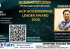 Urvesh Singh Chauhan, Executive Housekeeper of The Aviyaan Luxe Serenity, Nominated for HCP Housekeeping Leader Award 2025