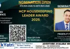 Prasenjit Paul, Executive Housekeeper of ITC Hotels, Nominated for HCP Housekeeping Leader Award 2025