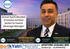Grand Hyatt Mumbai Promotes Anirban Sarkar to Food & Beverage Manager