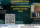 Dipak Sardar, Assistant Executive Housekeeper of Grand BelleVue Hotel Apartments Dubai, Nominated for HCP Housekeeping Leader Award 2025