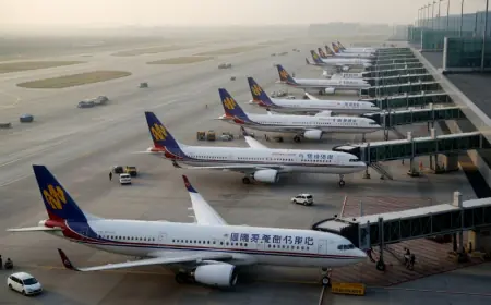 Major Flight Disruptions Across China as Over 50 Cancellations Hit Major Airports