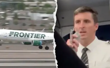 Frontier Airlines Flight Delayed After Loaded Firearm Magazine Found on Airbus A320 in Atlanta; Safety Investigation Launched