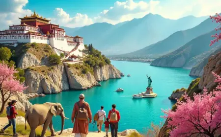 Foreign Tourist Arrivals to Tibet Hit Record High as New Singapore–Lhasa Direct Flight Boosts Global Access