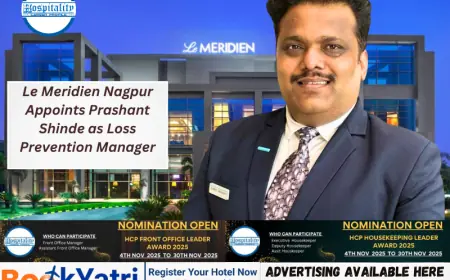 Le Meridien Nagpur Appoints Prashant Shinde as Loss Prevention Manager