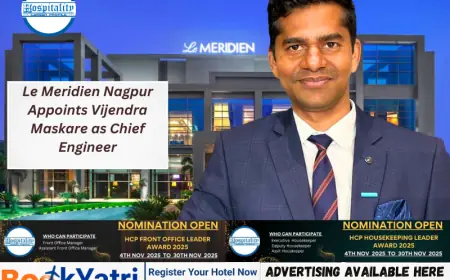 Le Meridien Nagpur Appoints Vijendra Maskare as Chief Engineer