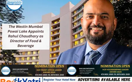 The Westin Mumbai Powai Lake Appoints Rahul Chaudhary as Director of Food & Beverage