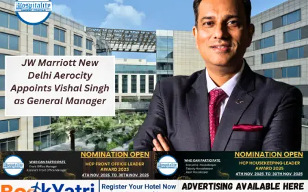 JW Marriott New Delhi Aerocity Appoints Vishal Singh as General Manager