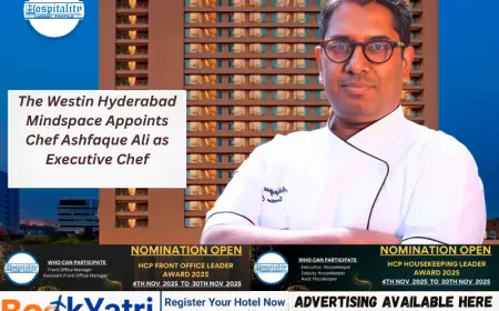 The Westin Hyderabad Mindspace Appoints Chef Ashfaque Ali as Executive Chef