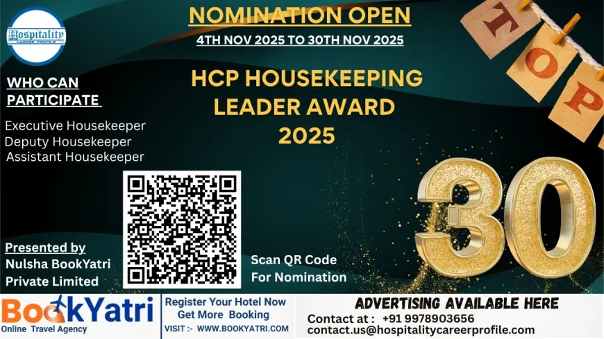 Nominations Open for HCP Housekeeping Leader Award 2025