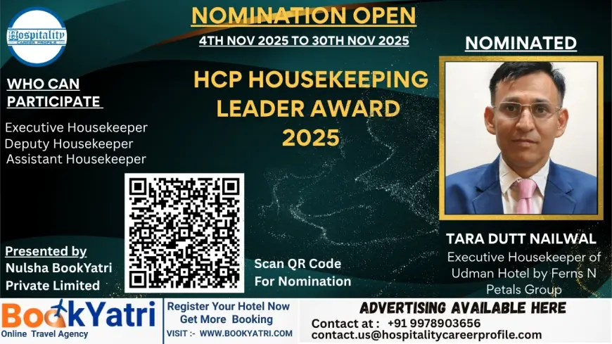 Tara Dutt Nailwal, Executive Housekeeper of Udman Hotel by Ferns N Petals Group, Nominated for HCP Housekeeping Leader Award 2025
