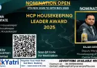 Rajan Gera, Deputy Manager Housekeeping of Taj City Centre Gurgaon, Nominated for HCP Housekeeping Leader Award 2025