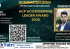 Jaiprakash Upraity, Deputy Housekeeper at Taj Aravali Resort & Spa, Nominated for HCP Housekeeping Leader Award 2025