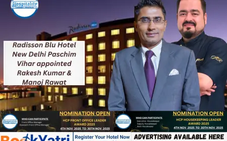 Radisson Blu Hotel New Delhi Paschim Vihar appointed Rakesh Kumar & Manoj Rawat