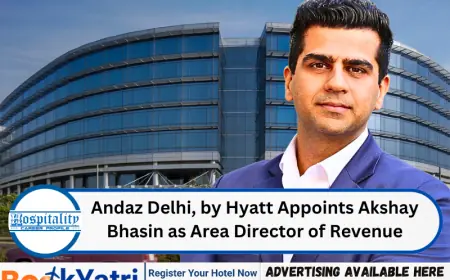 Andaz Delhi, by Hyatt Appoints Akshay Bhasin as Area Director of Revenue