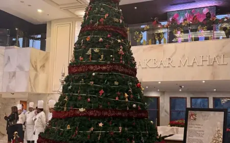 Weaving Tradition into Festivity, ITC Mughal Celebrates Christmas Through the Art of Zardozi