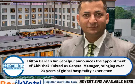 Hilton Garden Inn Jabalpur Appoints Abhishek Kukreti as General Manager