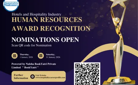 Nominations Open: HCP Human Resources Award 2026 – The People’s Choice for Hospitality Excellence