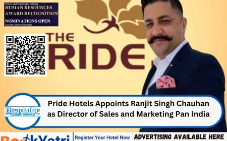 Pride Hotels Appoints Ranjit Singh Chauhan as Director of Sales and Marketing Pan India