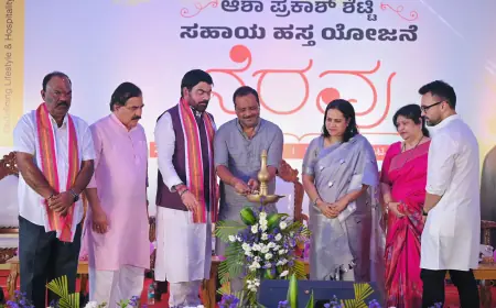 ‘Neravu’ Programme Disburses ₹9.5 Crore to Over 4,000 Beneficiaries, Strengthening Inclusive Social Development in Karnataka