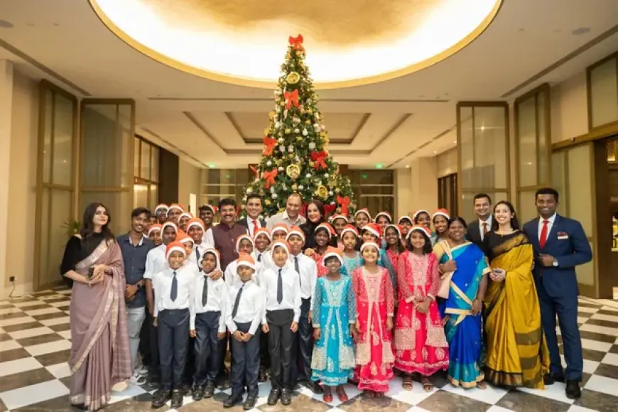 A SEASON OF CELEBRATION BEGINS WITH THE TREE LIGHTING CEREMONY AT THE LEELA BHARTIYA CITY BENGALURU, HOTEL CONVENTIONS RESIDENCES