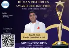 Jagadish Dadi Nominated for HCP Human Resources Award 2026 – The People’s Choice for Hospitality Excellence