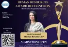 Sakshi Sarmandal Nominated for HCP Human Resources Award 2026 – The People’s Choice for Hospitality Excellence
