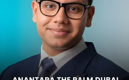 Anantara The Palm Dubai and Anantara World Islands Appoint Samridhya Mukherjee as F&B Marketing Specialist