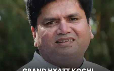 Grand Hyatt Kochi Bolgatty Appoints Kailash Gundupalli as Executive Chef