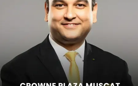 Crowne Plaza Muscat OCEC Appoints Chandan Sharma as Director of Sales & Marketing