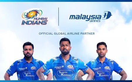 Malaysia Airlines Partners Mumbai Indians as Official Global Airline