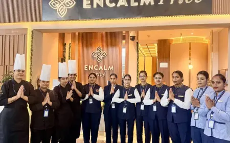 Encalm Hospitality Launches India’s First Women-Led Business-Class Lounge