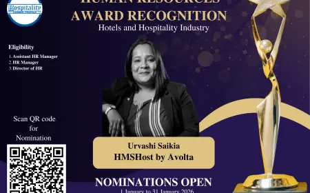 Urvashi Saikia Nominated for HCP Human Resources Award 2026 – The People’s Choice for Hospitality Excellence