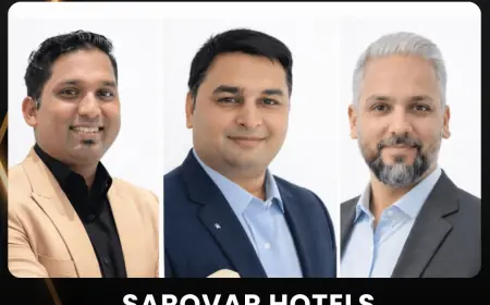 Sarovar Hotels Strengthens Leadership Team with Strategic Corporate Hires