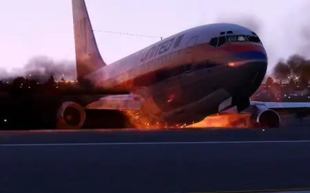 Viral Video Shows United Flight’s Near Hard Landing at Orlando