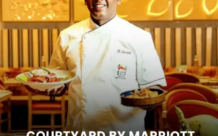 Courtyard by Marriott Madurai Appoints Chef Suresh Krishnaswamy as Executive Sous Chef