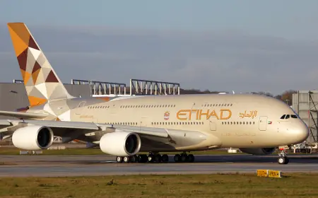 Etihad Confirms Airbus A380 Routes for 2026 Network