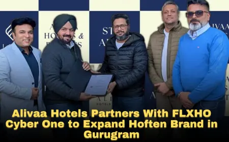 Alivaa Hotels Partners With FLXHO Cyber One to Expand Hoften Brand in Gurugram