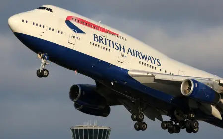 British Airways A350 Loses Wheel During Takeoff in Las Vegas