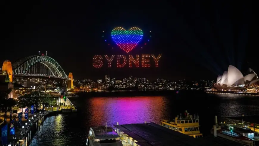 NSW Plans Return of Vivid Sydney Drone Show, Boosting Nighttime Aviation Event