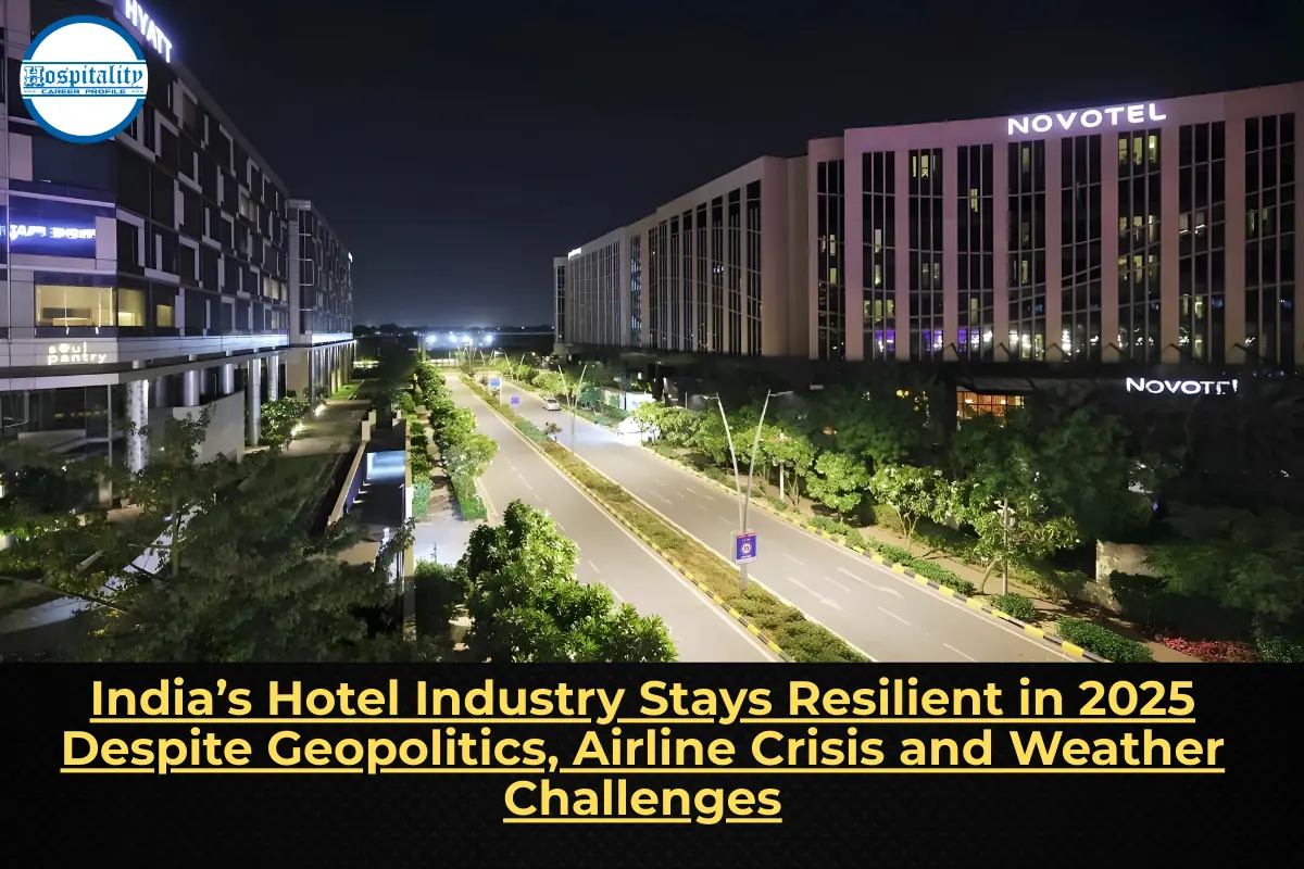 India’s Hotel Industry Stays Resilient in 2025 Despite Geopolitics, Airline Crisis and Weather Challenges