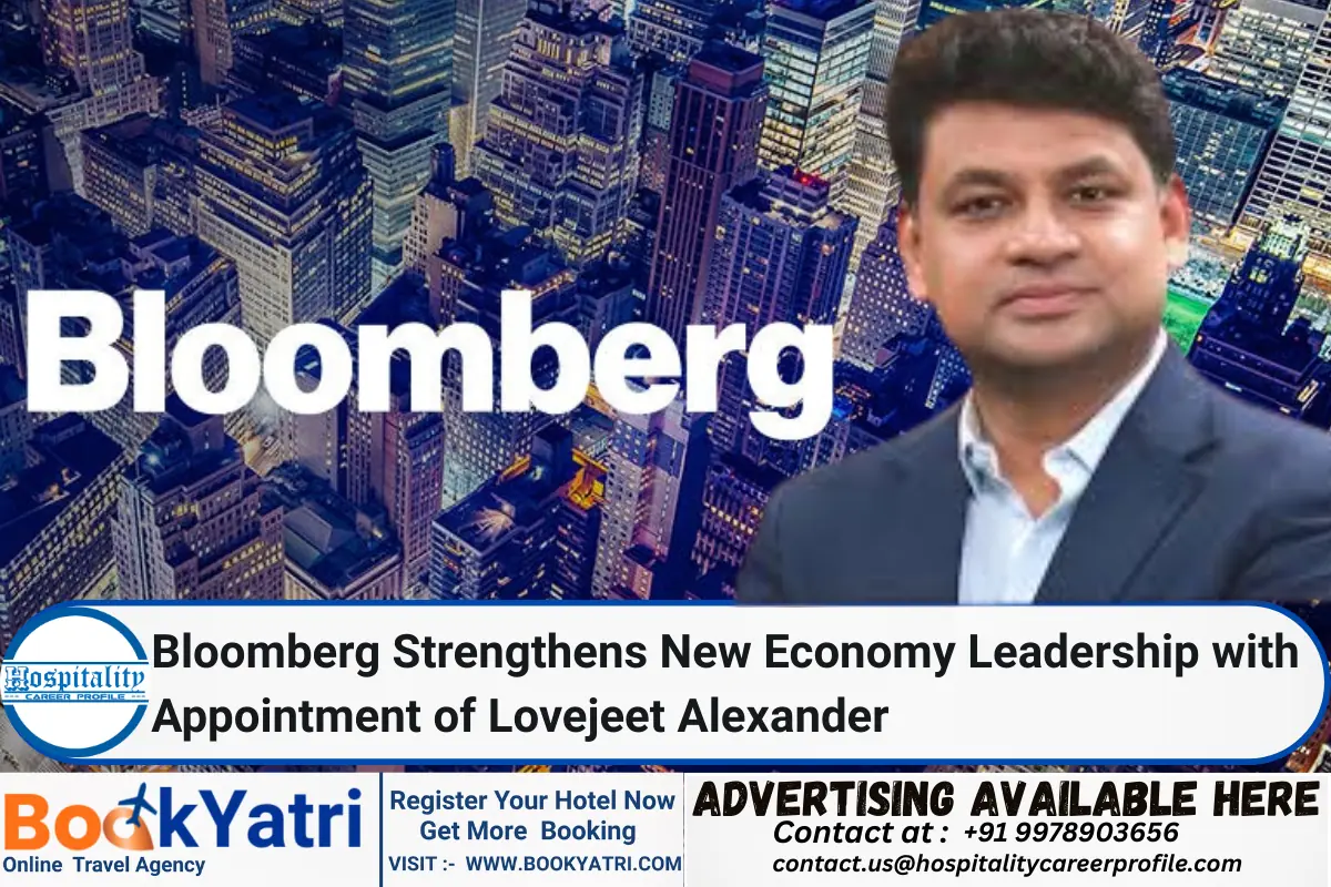Bloomberg Strengthens New Economy Leadership with Appointment of Lovejeet Alexander