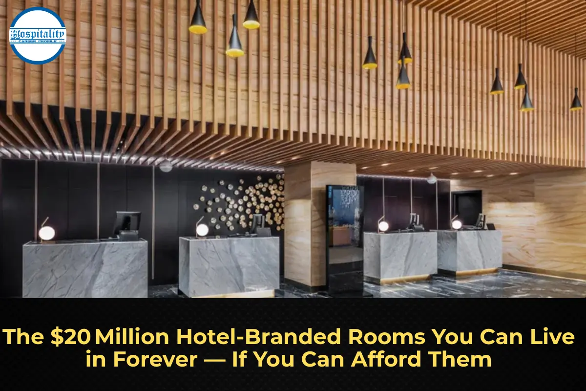 The $20 Million Hotel‑Branded Rooms You Can Live in Forever — If You Can Afford Them