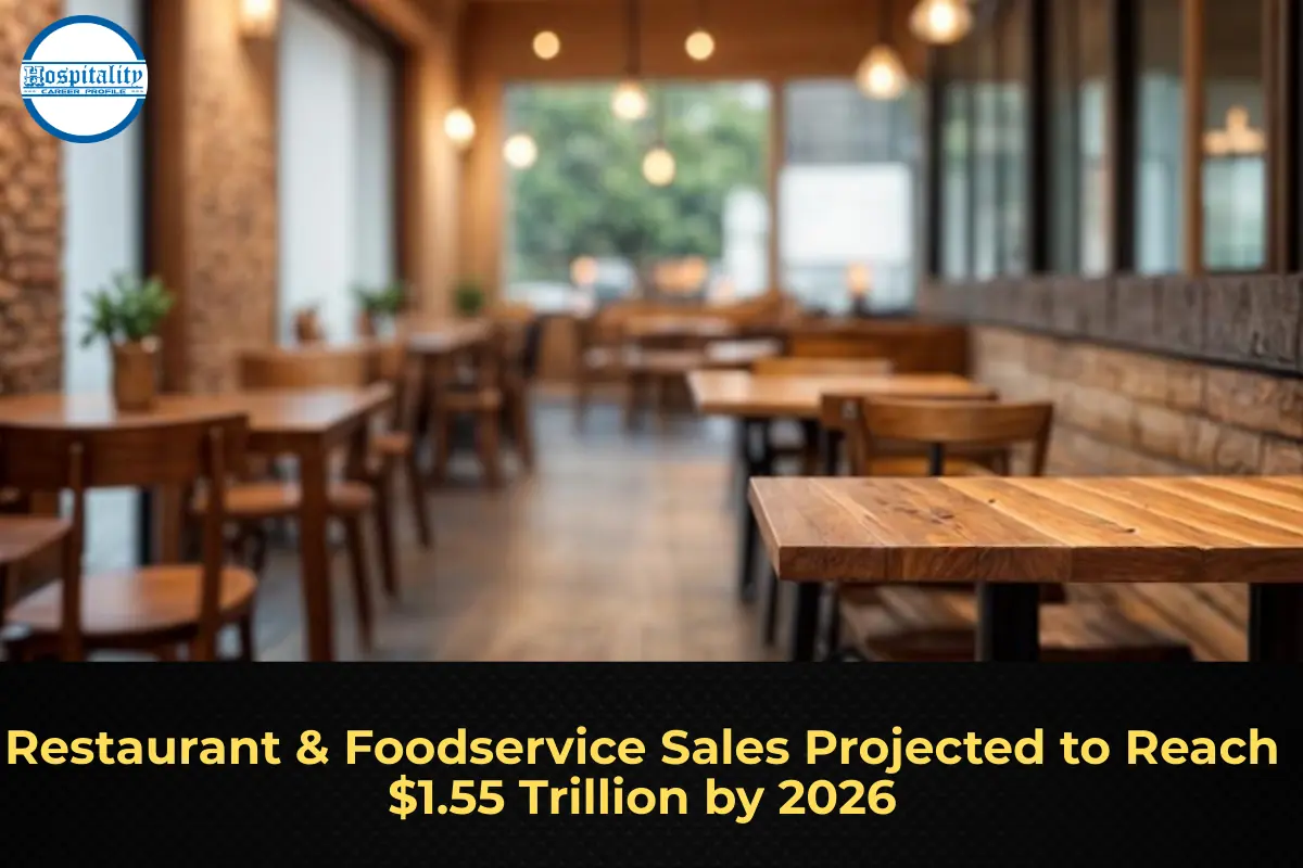 Restaurant & Foodservice Sales Projected to Reach $1.55 Trillion by 2026