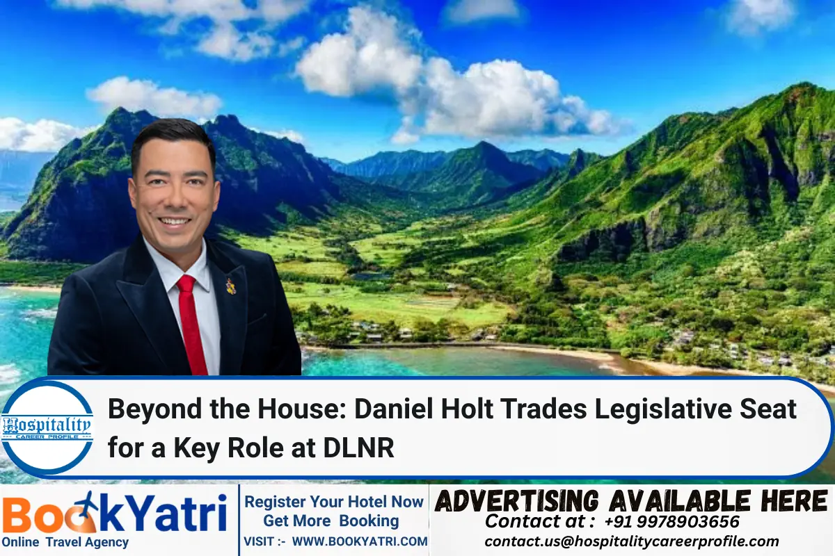 Beyond the House: Daniel Holt Trades Legislative Seat for a Key Role at DLNR