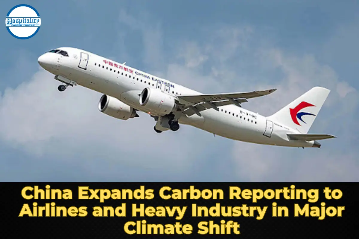 China Expands Carbon Reporting to Airlines and Heavy Industry in Major Climate Shift