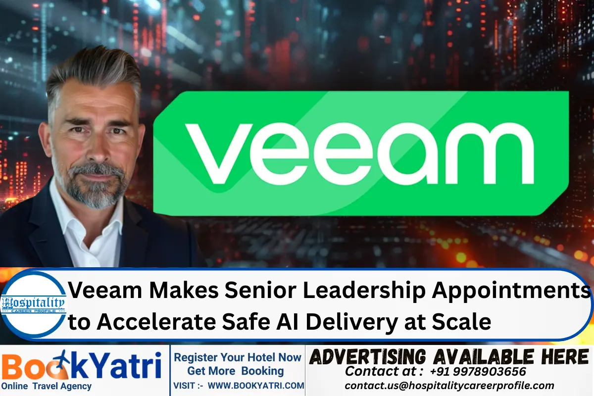Veeam Makes Senior Leadership Appointments to Accelerate Safe AI Delivery at Scale