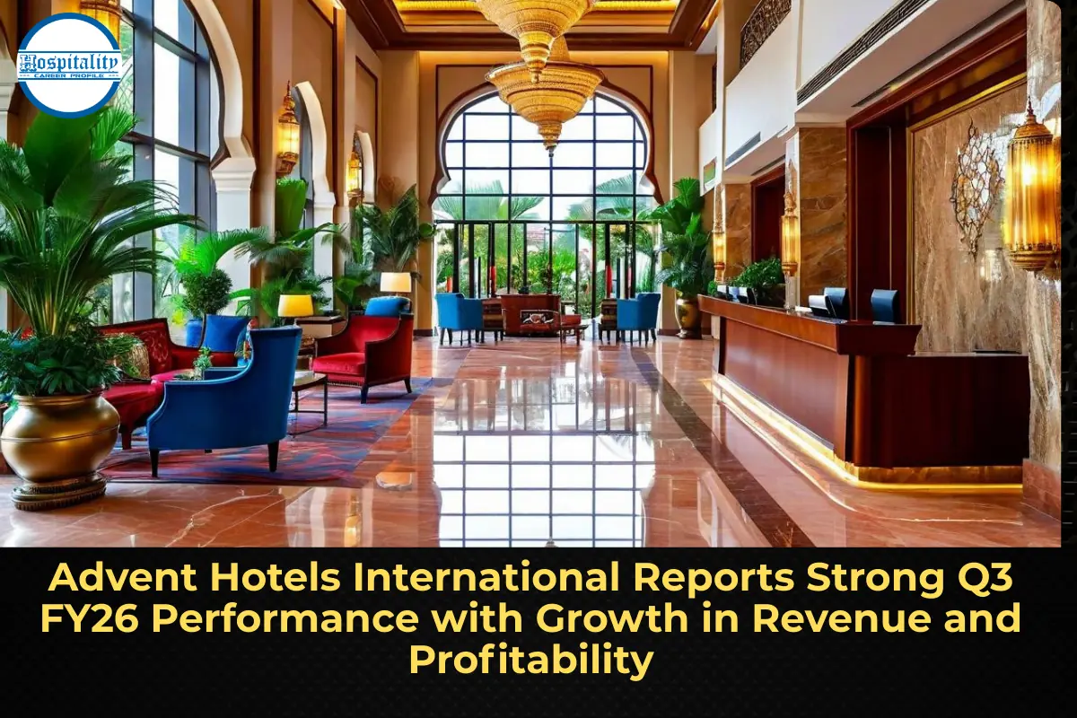Advent Hotels International Reports Strong Q3 FY26 Performance with Growth in Revenue and Profitability