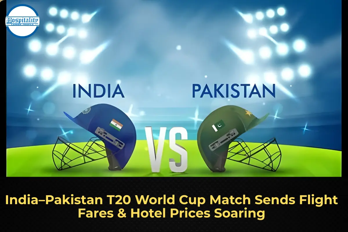 India–Pakistan T20 World Cup Match Sends Flight Fares & Hotel Prices Soaring